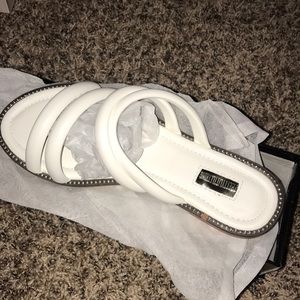 Mule white Sandals